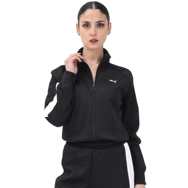Chamarra Puma T7 Always On Track para Mujer 629796-01 negro XL