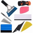 thumbnail image 1 of 9-Piece Window Tinting Tool Kit for Car Vinyl Wrapping Includes Squeegee Scraper and Blades, 1 of 5