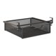 thumbnail image 1 of Cesta de almacenamiento invisible para debajo del cajón, caja de almacenamiento, accesorios de oficina, deslizante Negro M, 1 of 9