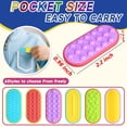thumbnail image 2 of Sensory Fidget Magnet Toys, 6 Pack Textured Silicone Magnetic Sliders for Autism & ADHD,Quiet Stress Relief Sensory Toy for Adults Office Desk / Travel Classroom Must Haves, 2 of 8