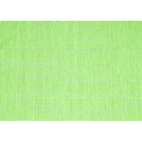 Ahgly Company Indoor Rectangle Abstract Green Contemporary Area Rugs, 7' x 9'