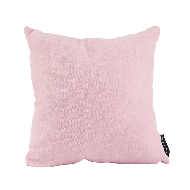 Cojín Decorativo Cuadrado Chico Rosa Dicasa Pink Alfa
