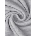 thumbnail image 7 of DARING DIVA Women's Soft Pajama Set Round Neck Rolled Cuffs Top with Shorts L Gray, 7 of 7