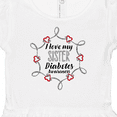 thumbnail image 4 of Inktastic I Love My Sister Diabetes Awareness Girls Baby Dress, 4 of 5