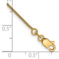 thumbnail image 2 of TheJewelryHut 14K .9mm Round Snake Chain, 2 of 2
