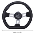 thumbnail image 3 of 1PC Steering Wheel 270mm Modification Practical Car Accessories Steering Wheel for Dune Buggy UTV Go-kart, 3 of 6