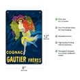 thumbnail image 2 of Cognac Gautier Frères - Fine French Cognac - Vintage Advertising Poster by Leonetto Cappiello c.1907 - 8 x 12 inch Vintage Metal Tin Sign, 2 of 4