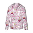 thumbnail image 3 of Kdxio Easter Rabbit Print Women Men Sun Protection UPF 50+ Jackets Zip Up Long Sleeve Hoodie Hiking Lightweight with Pockets, 3 of 8