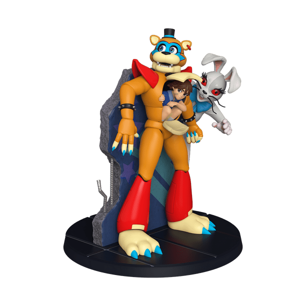 five nights at freddy's security breach vanny and vanessa statue 12 inch