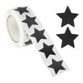 thumbnail image 1 of Etiquetas de estrella Uxcell de 1" 500 piezas para suministros de maestros en negro, 1 of 6