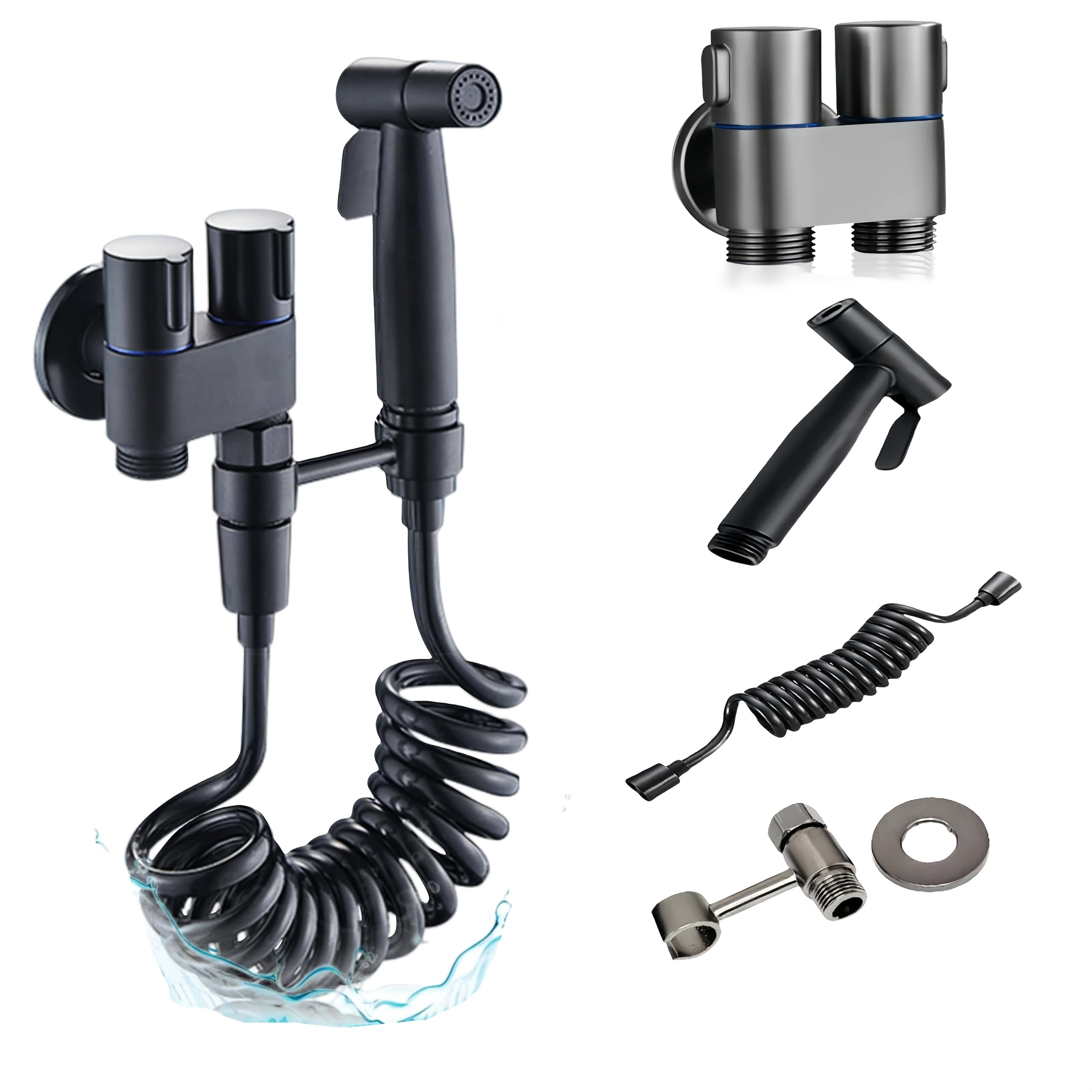 DETERGENTE PER WC con spruzzatore per bidet portatile per spruzzatore