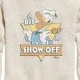 thumbnail image 3 of Disney - Donald Bit Of A Show Off - Toddler & Youth Crewneck Fleece Sweatshirt, 3 of 5