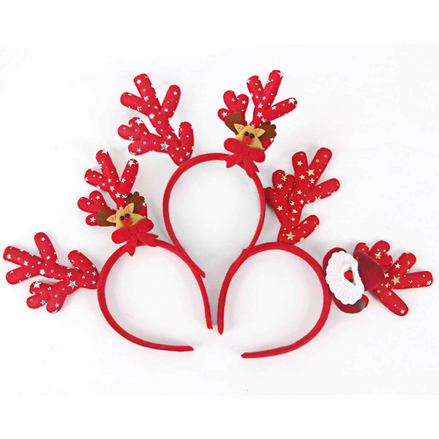 MIXFEER Christmas decorations Christmas head buckle party props