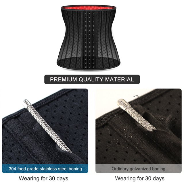 Faja Moldeadora Postparto de Látex para Cintura, Ideal para Yoga, Running y Ejercicios, Talla L, Modelo Largo, Mejora Postura y Circulación