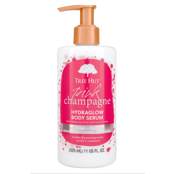 Tree Hut Pink Champagne Hydraglow Body Serum, 11 fl oz