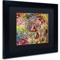 thumbnail image 2 of Trademark Fine Art "Man As A Garden At Sunrise" Canvas Art by Josh Byer, Black Matte, Black Frame, 2 of 4