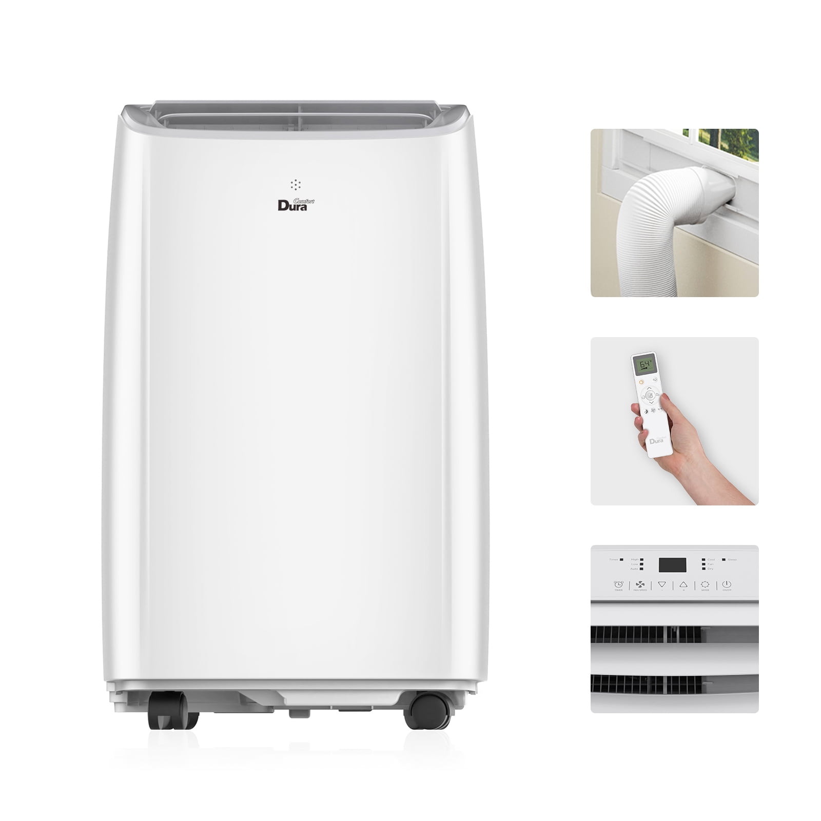 Portable AC Unit 8,000 BTU(ASHRAE), Cools up to 150 Sq. Ft