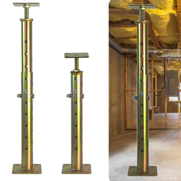 Poste House Floor Jacks para nivelar NAXVIO de 45 a 90 cm