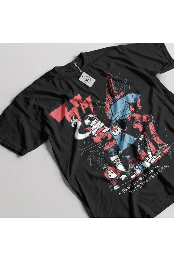 RARE Soul Eater T-Shirt Death the Kid Japanese Anime Manga Black Star Gift Shirt