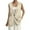 Beige, variant on ZSQDM Womens Cotton Linen Vest Casual Sleeveless Blazer Cardigans Lightweight Jacket Waistcoat Womens Plus Jackets Women's Polyester Jacket Women's Blazers Suit Jackets(Xxl）