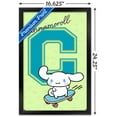 thumbnail image 2 of Hello Kitty and Friends: 24 College Letter - Cinnamoroll Wall Poster, 14.725" x 22.375" Framed, 2 of 5