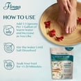 thumbnail image 6 of Fivona Tea Tree Foot Soak Blend 14.1 oz - Epsom Salt with Essential Oils for Callus Softening, Soothing Relief, Healthy Toenails, 6 of 8
