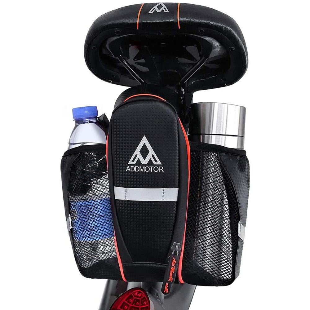 Double Water Bottle Holder Carrier Pouch Bag Bicycle Bike Seat Rear Saddle Tail 