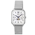 thumbnail image 1 of Casio Standard Montre pour Homme Analogique à Phase de Lune, Cadran Argenté, Quartz MTP-M305D-7A, 1 of 1