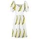thumbnail image 4 of Banana Vestido de manga corta vestidos de novia para fiestas Vestido de fiesta Ropa estética, 4 of 6