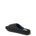 thumbnail image 5 of Dearfoams Cozy Comfort Men's Jersey Slide Slippers, 5 of 6