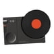 thumbnail image 3 of Tocadiscos Vintage, altavoz de escritorio con batería, compatible con tarjeta de memoria auxiliar, placa giratoria para decoración de cocina, Negro, 3 of 8
