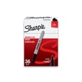 thumbnail image 1 of Rotuladores permanentes SHARPIE Fine Point negros, 36 unidades, 1 of 7