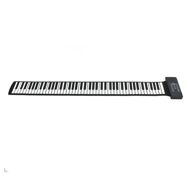 Piano Inscritable de 88 Teclas, Teclado Inscritable Multifunción, Liderado Portátil para Niños, Regalo para Principiantes