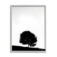 thumbnail image 1 of Stupell Industries Minimal Sycamore Tree Silhouette Black White Nature Photography, 11 x 14, Design by Nathan Larson, 1 of 7