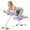 Purple, variant on ALSO GO Ab Machine, Adjustable Ab Trainer Machine, Abdominal Workout Equipment with LED Display, 300 lb Foldable Abdominal Core Equipment with Resistance Bands, Purple