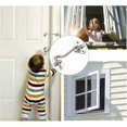 thumbnail image 5 of Pieces, Door Hook Lock, Silver Stainless Steel Door Hook Lock, with Mounting, 5 of 5