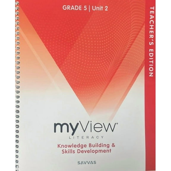 myView Literacy Grade 5 Unit 2, c. 2025, 9781428552432, 142855243X