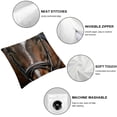 thumbnail image 6 of nygtbtfer Throw Pillow Covers, Couch Pillows Covers, Set of 2 Throw Pillow Cases, Horse Animal, Decorative Throw Pillow Covers, Pillow Cover White, 6 of 7