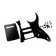 thumbnail image 3 of Golpeador acústico con tornillos Placa protectora universal para guitarra Golpeador de guitarra Negro, 3 of 9