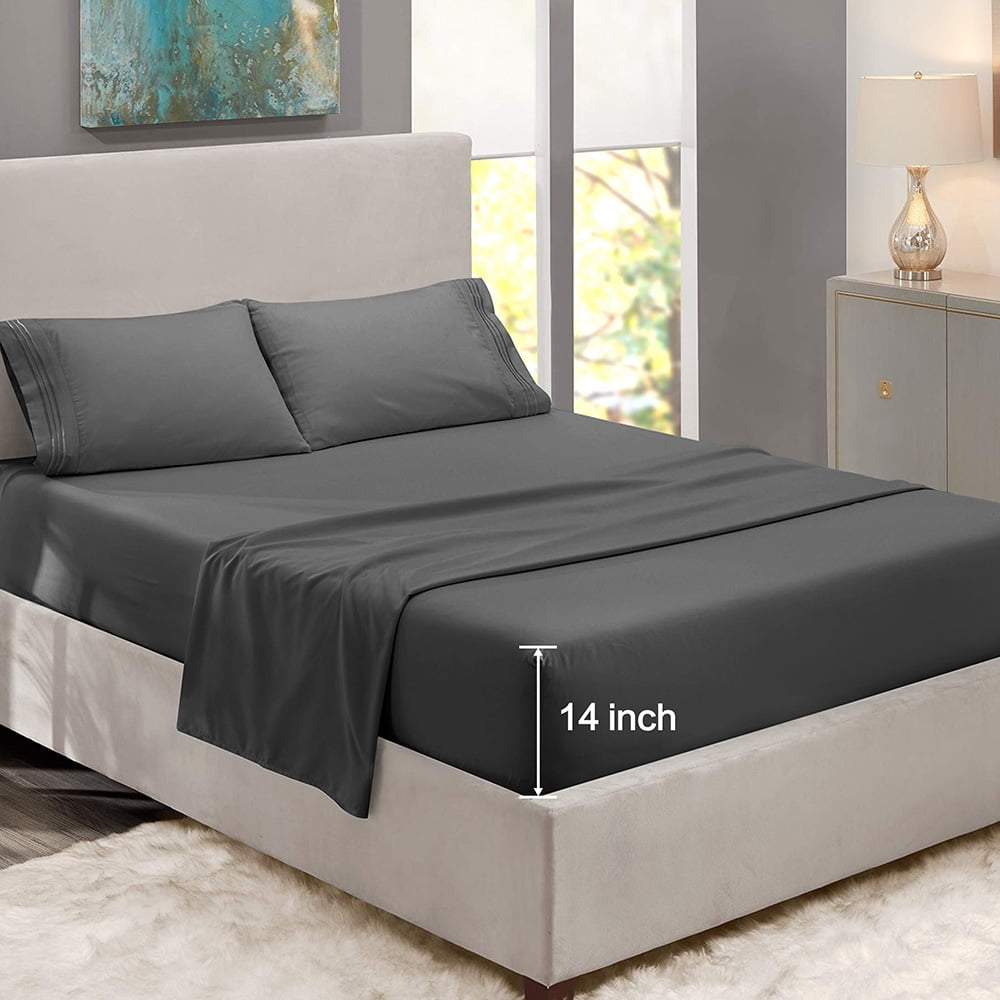 Details about   SONORO KATE 100% Pure Egyptian Cotton Sheets Sets,Cooling Bed Sheets 600 Thread 