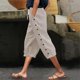 thumbnail image 1 of WILLBEST Pantalones Casuales para Mujer - Leggings Capri Ligeros de Color Sólido para Mayor Comodidad En Verano - Diseño Transpirable de Largo 7/8 para Uso Diario Mediana, 1 of 5