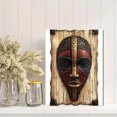 thumbnail image 2 of African Mask Decorative Painting/Canvas Art， Suitable for Decorating Living Room， Bedroom， Office， Hotel，Conference Room and Entrance., 2 of 8