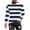 Navy#01, variant on ZCFZJW Fall Crewneck Sweatshirts for Men Colorful Striped Print Long Sleeve Graphic Athletic T-Shirts Loose Lightweight Casual Pullover Tops Yellow#01 L