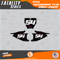 thumbnail image 3 of Kalair GFX Graphics Kit for Husqvarna TC50 (2017-2018) Fatality Series, 3 of 5