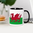 thumbnail image 3 of CafePress - Welsh Flag Of Wales Mug - 11 oz Ceramic Mug - Novelty Coffee Tea Cup, 3 of 4