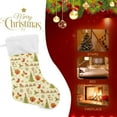thumbnail image 4 of GZHJMY Christmas Stocking, Personalized Christmas Tree Large Candy Stocking Hanging Gift, Xmas Stockings Decoration 1 PCS for Family Holiday Party Ornaments Decor Fireplace, 4 of 7