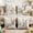 Fashion--M, variant on 4pcs Easter Pillow Bunny and Easter Egg Patterns Throw Pillow Cases Decorative Cushion Covers for Sofa Couch Home Easter Decor