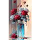 thumbnail image 1 of Kit de pintura por números DIY flor mano aceite arte imagen artesanía decoración del hogar (H1106) Hugtrwg Para estrenar, 1 of 9