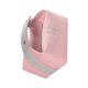 thumbnail image 3 of Portable Makeup Bag Waterproof Soft Canvas Large Capacity Cosmetic Bag with Handle for Outdoor Travel Pink, 3 of 5