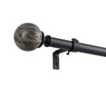 thumbnail image 5 of Eclipse Curtain Rod Iron Matte Black 42 - 120 Inch Adjustable, 5 of 5